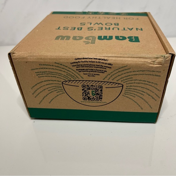 BAMBAW COCONUT SET WITH WOODEN CUTLERY SET OF TWO WOODEN BOWLS - Picture 12 of 15